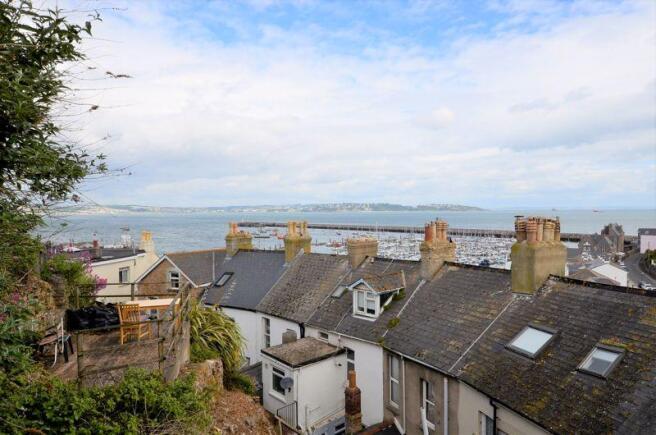 View from decking