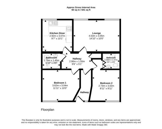 2 bed Apartment to rent Image 12