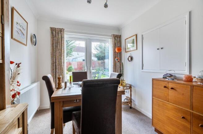 Dining Area with Patio Doors