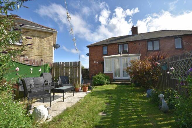 Rear garden
