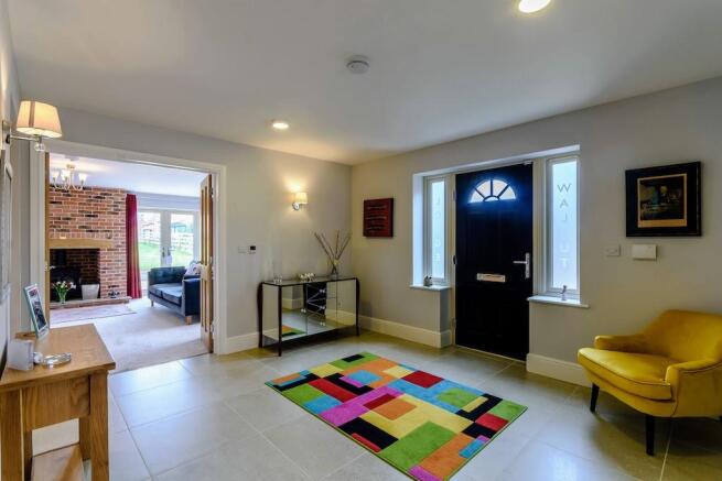 Hall into living room