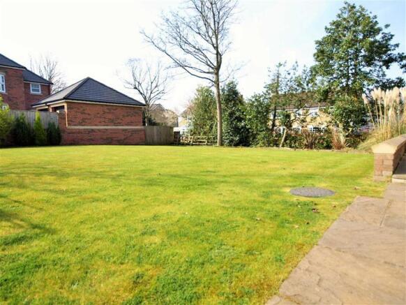 Rear garden
