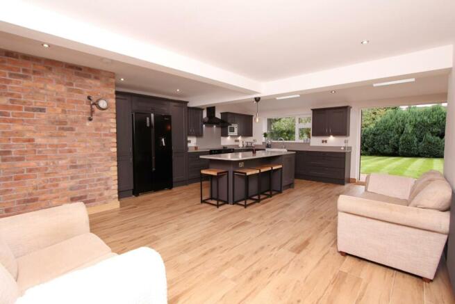 Open Plan Kitchen Living Area