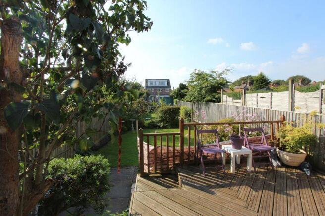 Rear garden