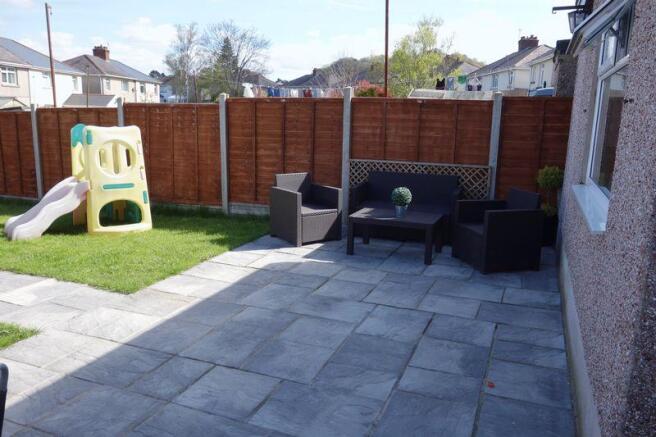 Rear Patio
