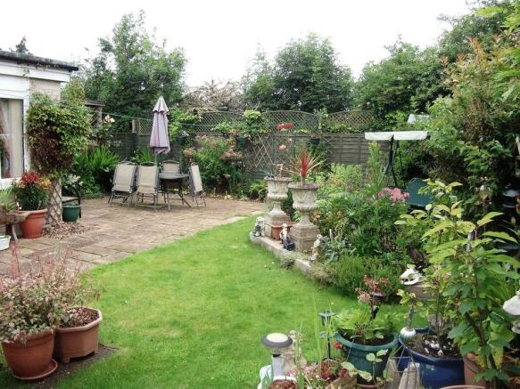 Rear garden