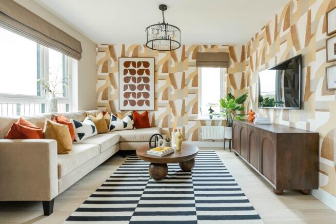 Plenty of room for a corner sofa