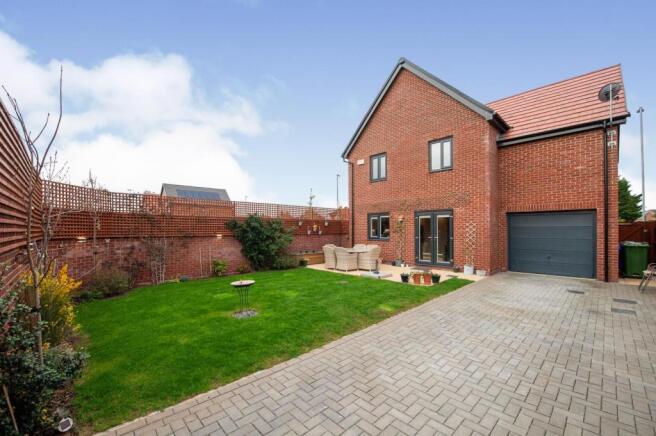 Rear Garden & Drivew