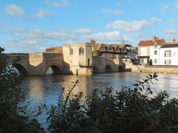 View of the bridge and river.JPG