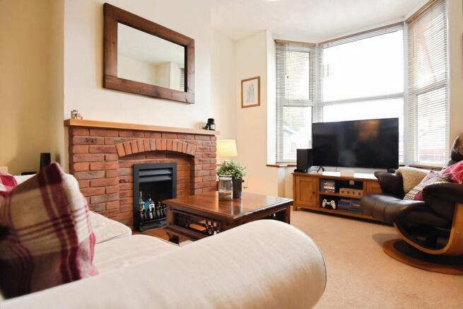 Lounge and Fireplace