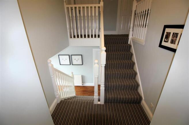 Upper staircase