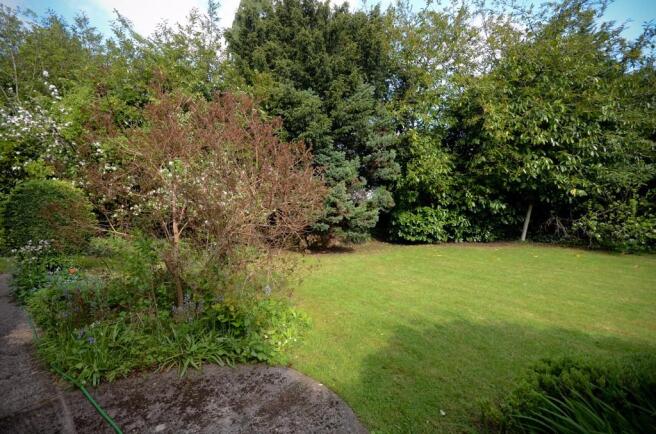 Rear garden