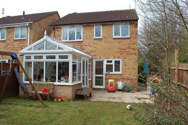 Rear of property