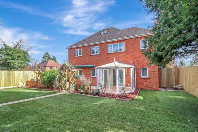 Rear and garden