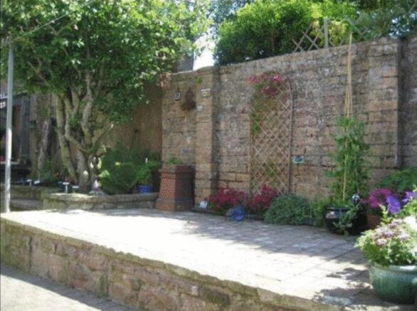 Rear garden