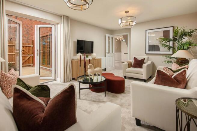 Arrowgreen View Avondale Show Home Lounge