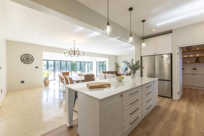 Modern stylish friendly kitchen