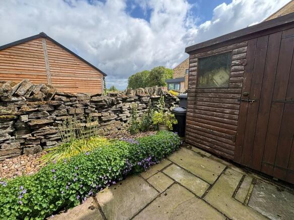 rear courtyard