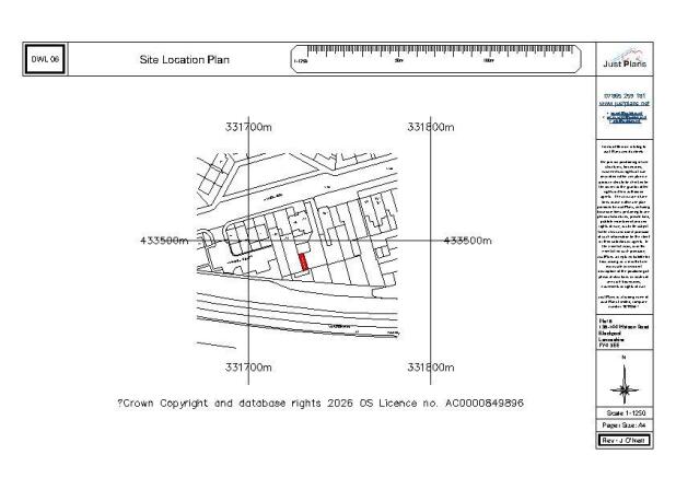 DWL 06 - Plot 6 - 136-144 Watson Road - Site Location Plan - Scale 1-1250 - A4 - 2026-01-30 T202603091128.pdf