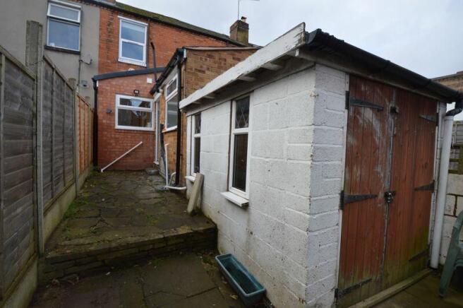 SIDE AREA & SHED