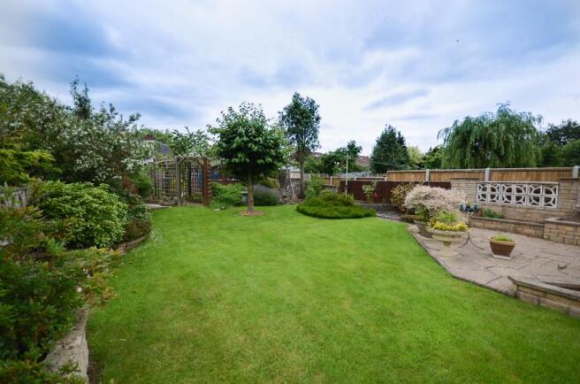 Rear garden