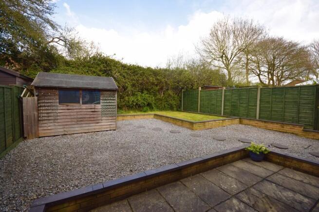 Rear garden