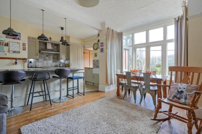 Family Room and Kitchen