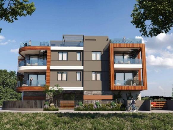 Front of Apartments