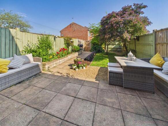 Rear garden
