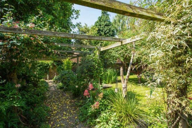 Rear garden