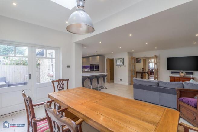 Dining Area with Kitchen View