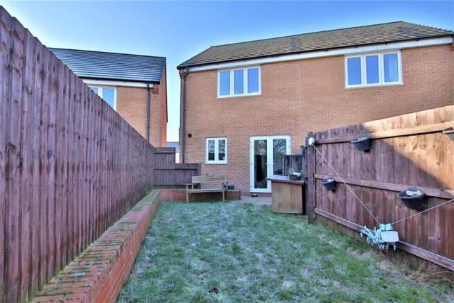 Langley Grove, Twyning - Rear Garden