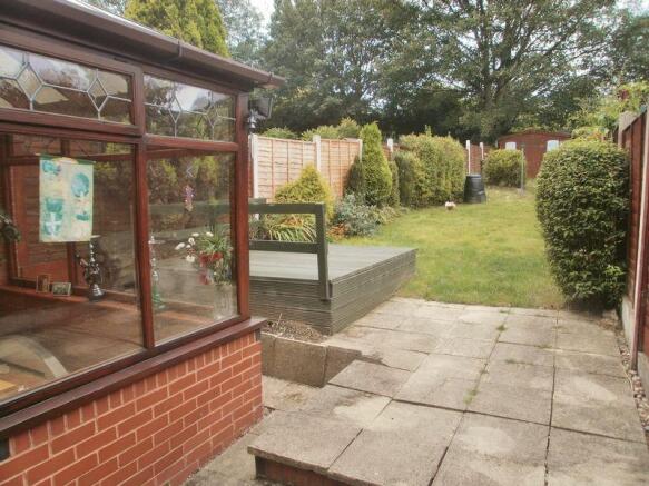 Rear garden