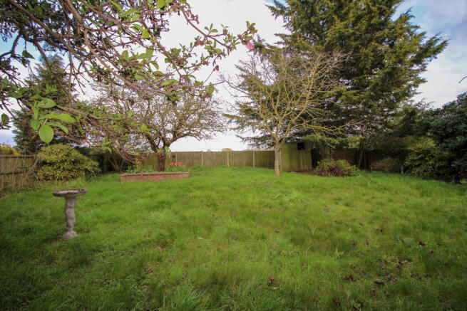 Rear garden