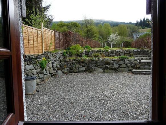 view from kitchen