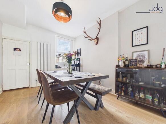 The dining room