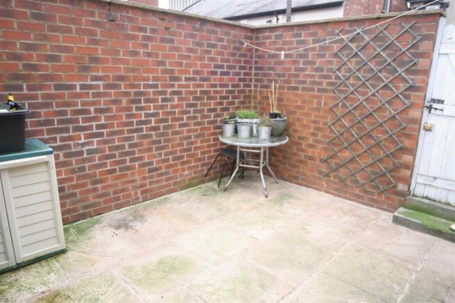 Rear Courtyard