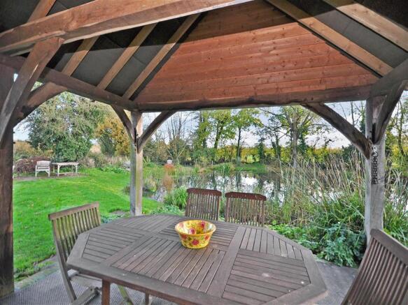 Patio Over Pond