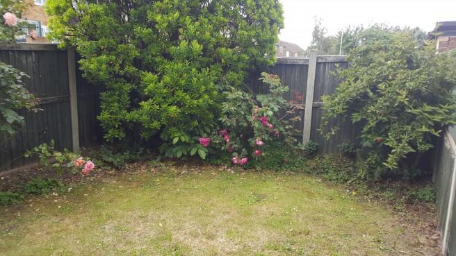 Secluded Garden - South facing.
