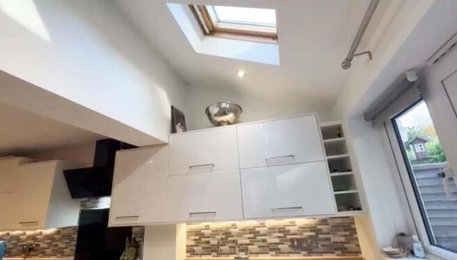 Vaulted kitchen 