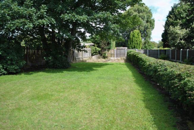 Rear garden