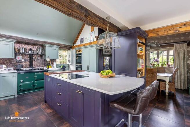 Kitchen - Living Rm