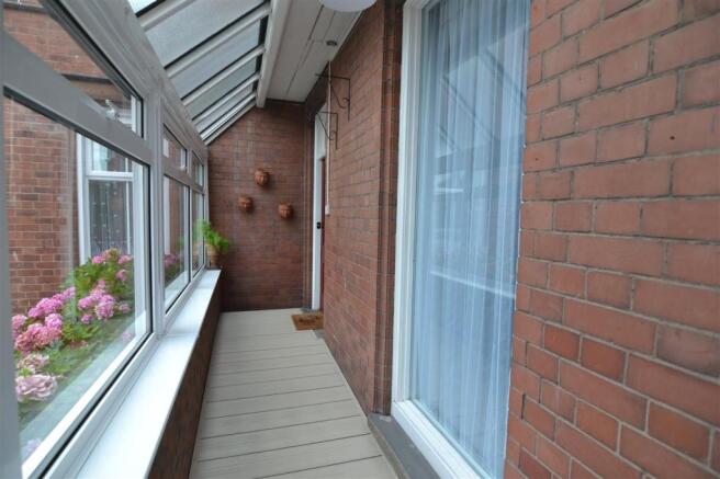 Large Entrance Porch
