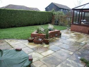 Rear Garden: