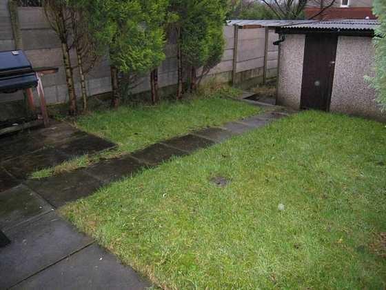 Rear garden