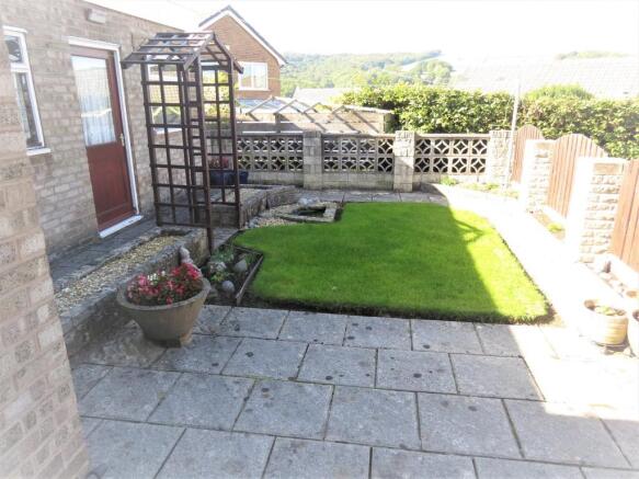 Rear garden