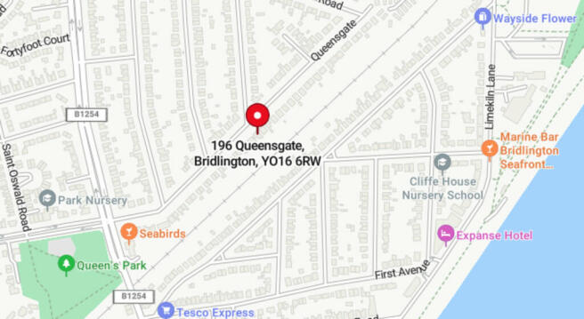 map of area