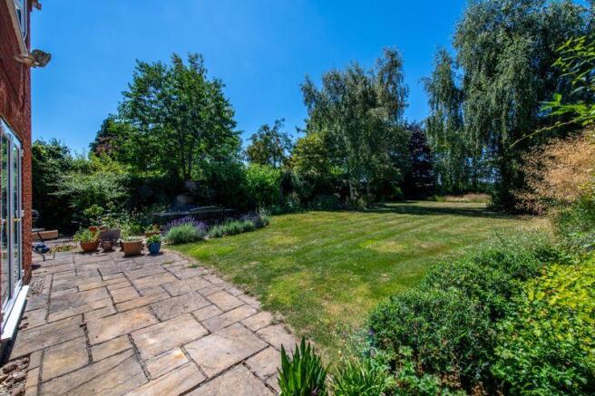 Rear patio/garden