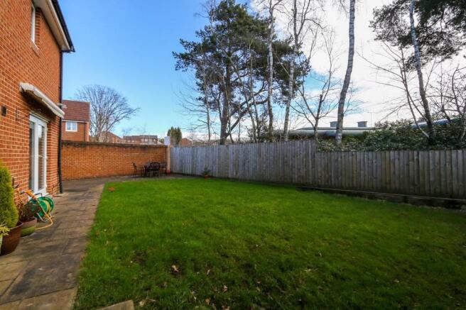 Rear garden