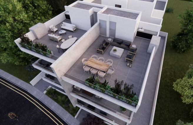 Aerial View of Roof